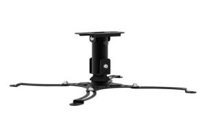 Suporte De Teto Para Projetor Universal Articulado Ac364 Cor Preto